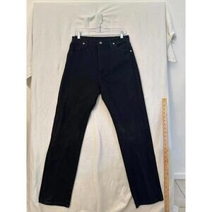 Wrangler Cowboy Cut Jeans women's 13 Black 100% Cotton